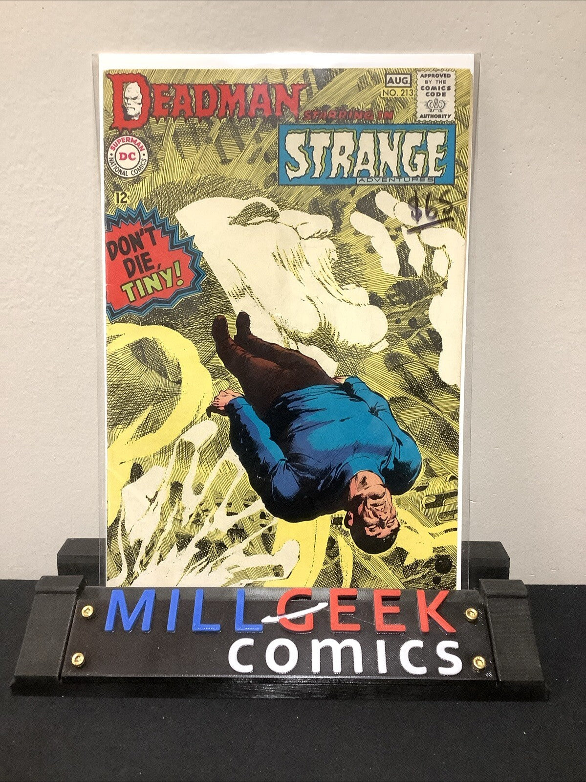Strange Adventures #213 (DC Comics 1968) F+ (6.5) Neal Adams, Cream Pages