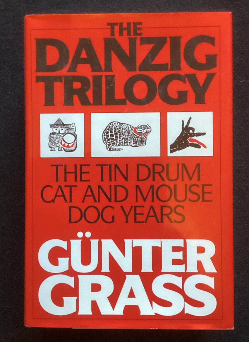 The Danzig Trilogy by Gunter Grass 1987 Hardcover with Dust Jacket -JD