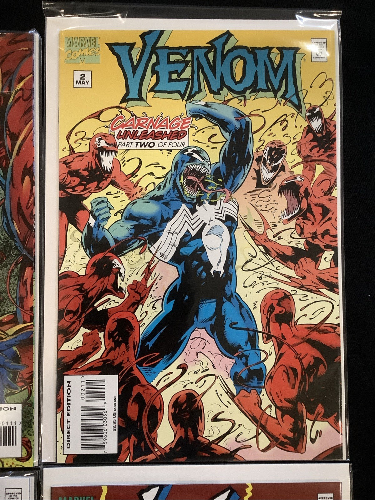 Venom: Carnage Unleashed #1-4 Complete Comic Set, Marvel Comics, Hama/Wildman