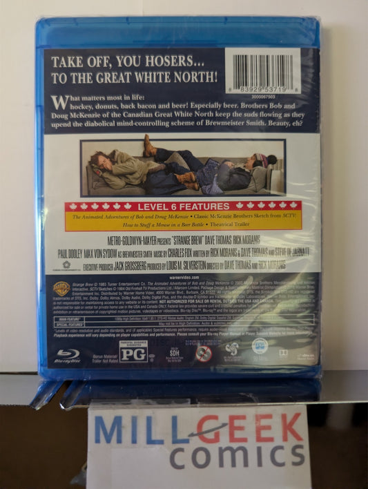 Strange Brew, Dave Thomas & Rick Moranis (Blu-ray) Brand New Sealed -JD