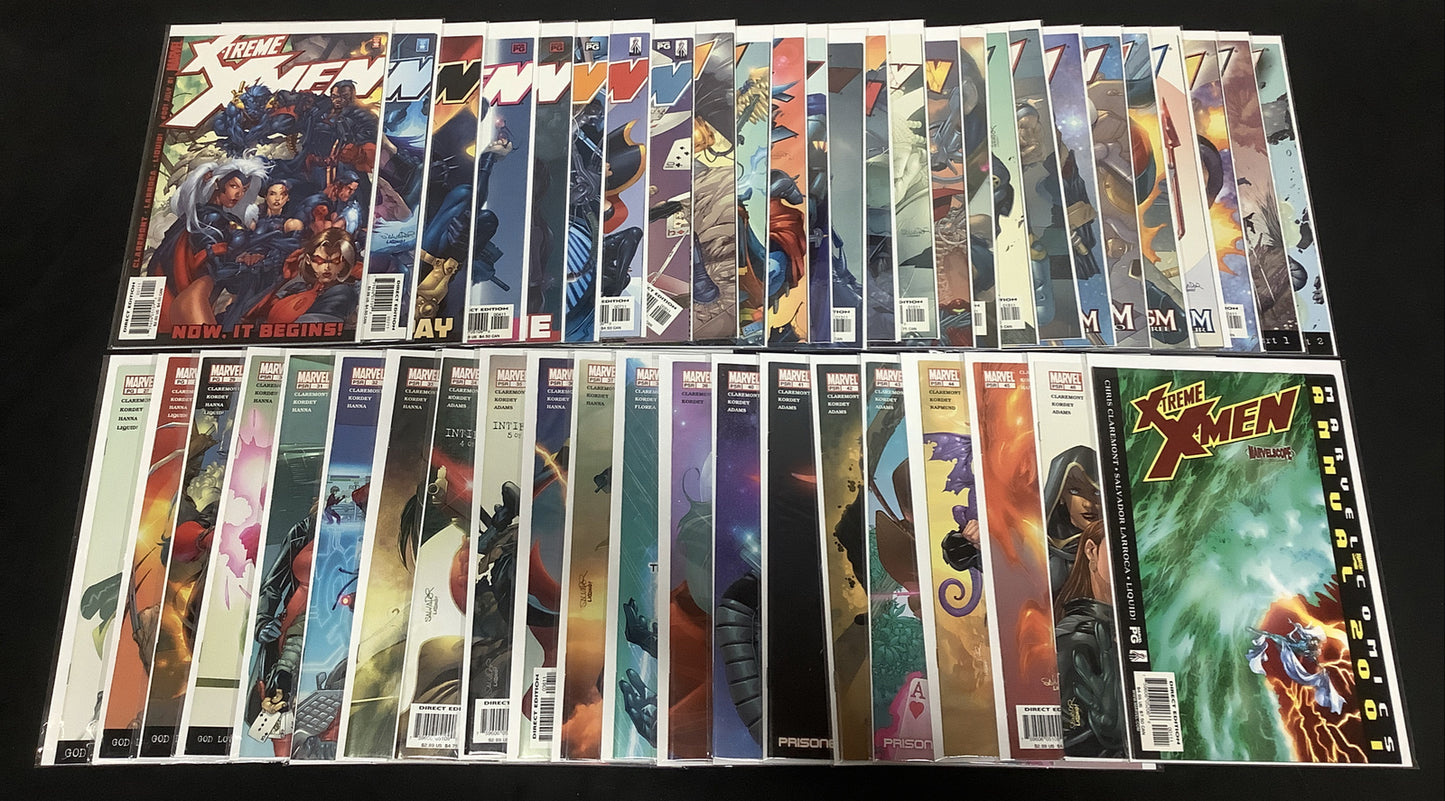 X-TREME X-MEN (2001) #1-46 Annual #1 Complete Series, Savage Land 1-4,X-pose 1-2