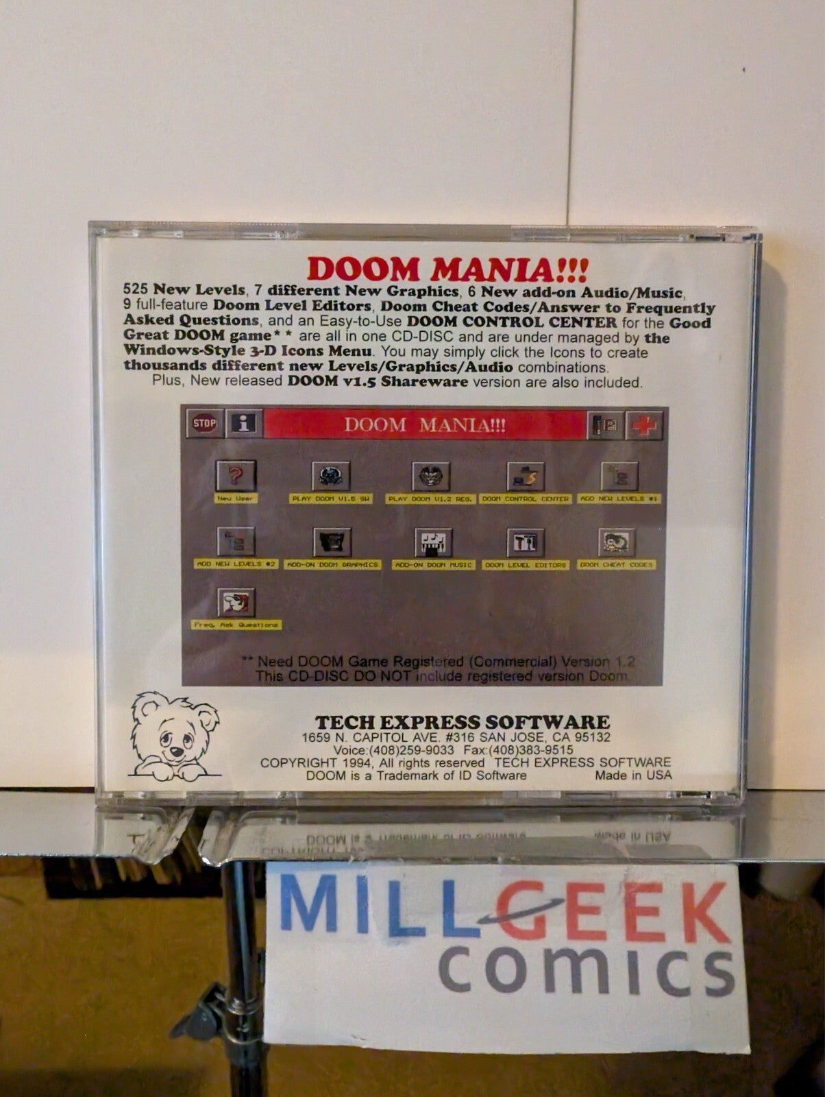 Toolkit for Doom, Doom Mania!!!, PC CD-ROM JD