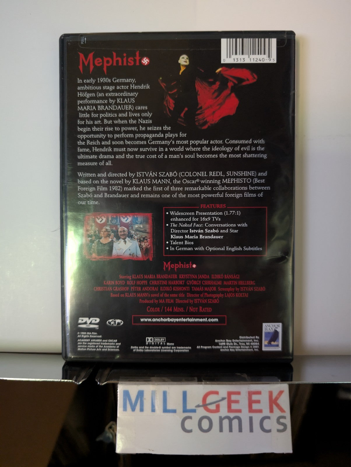 Mephisto / Lore / Cabaret, 3 Movie Set (DVD) Like New -JD