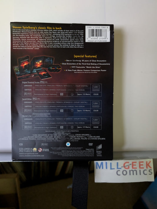 Close Encounters of the Third Kind, 30th Anniversary Edition (DVD) Like New -JD
