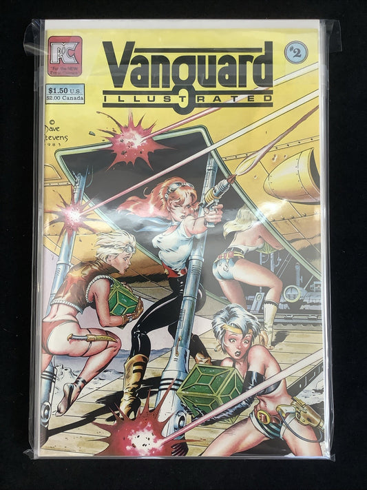 Vanguard Illustrated #1-7 Complete Comic Run, Classic Dave Stevens, Mr. Monster
