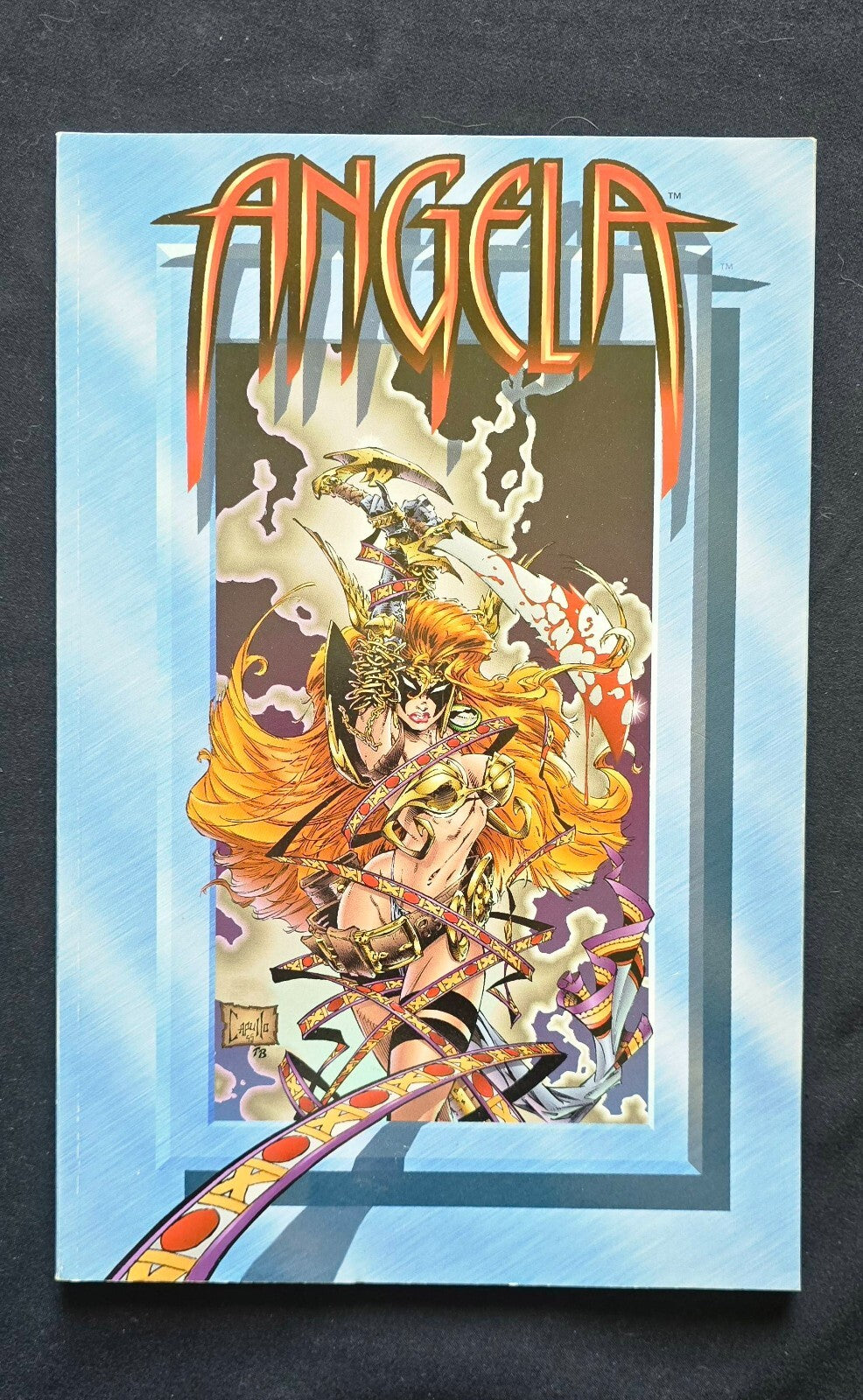 Angela Book 1 By Gaiman and Capullo - McFarlane Spawn! (1st Printing, 1995)