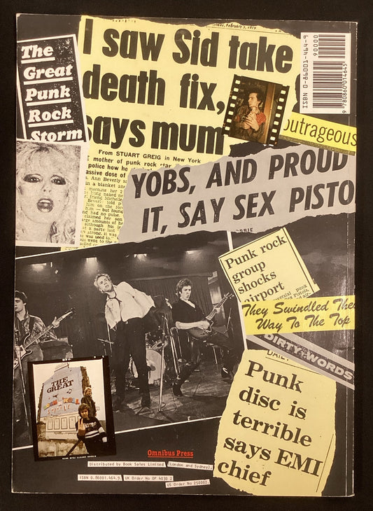 The Sex Pistols File by Ray Stevenson (Trade Paperback 12th print 1987) -JD