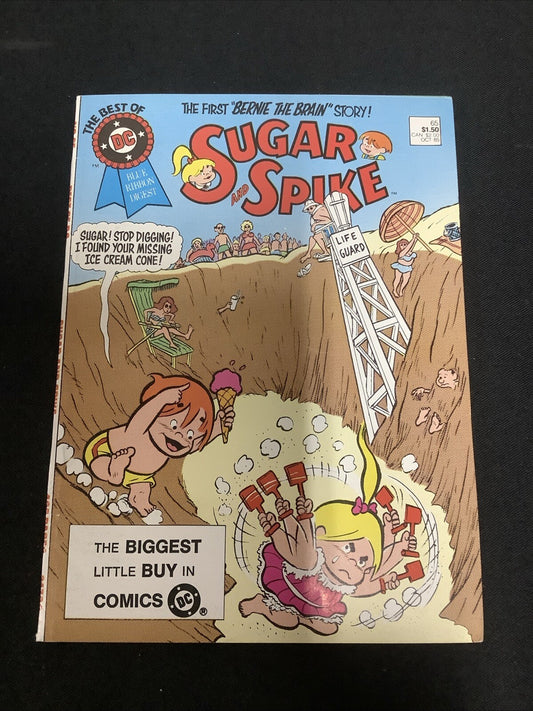 Sugar And Spike #65 (1985) DC Comics Digest, “Bernie The Brain”