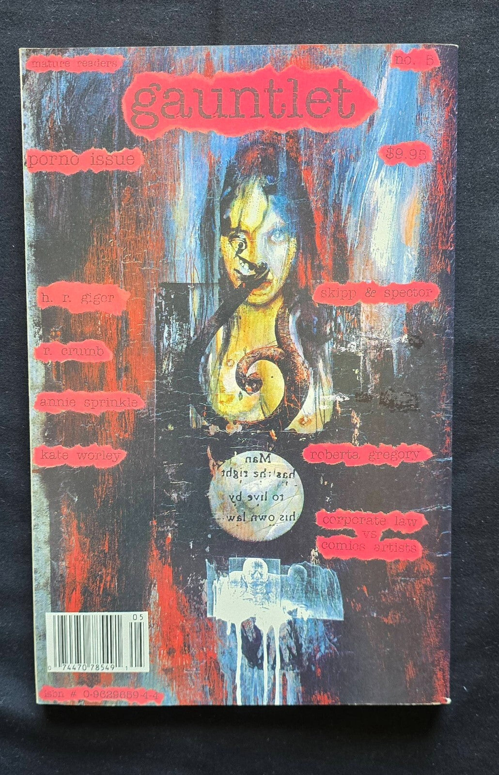 Gauntlet: Exploring The Limits Of Free Expression, Volumes 4-9 (1992-1994) JD