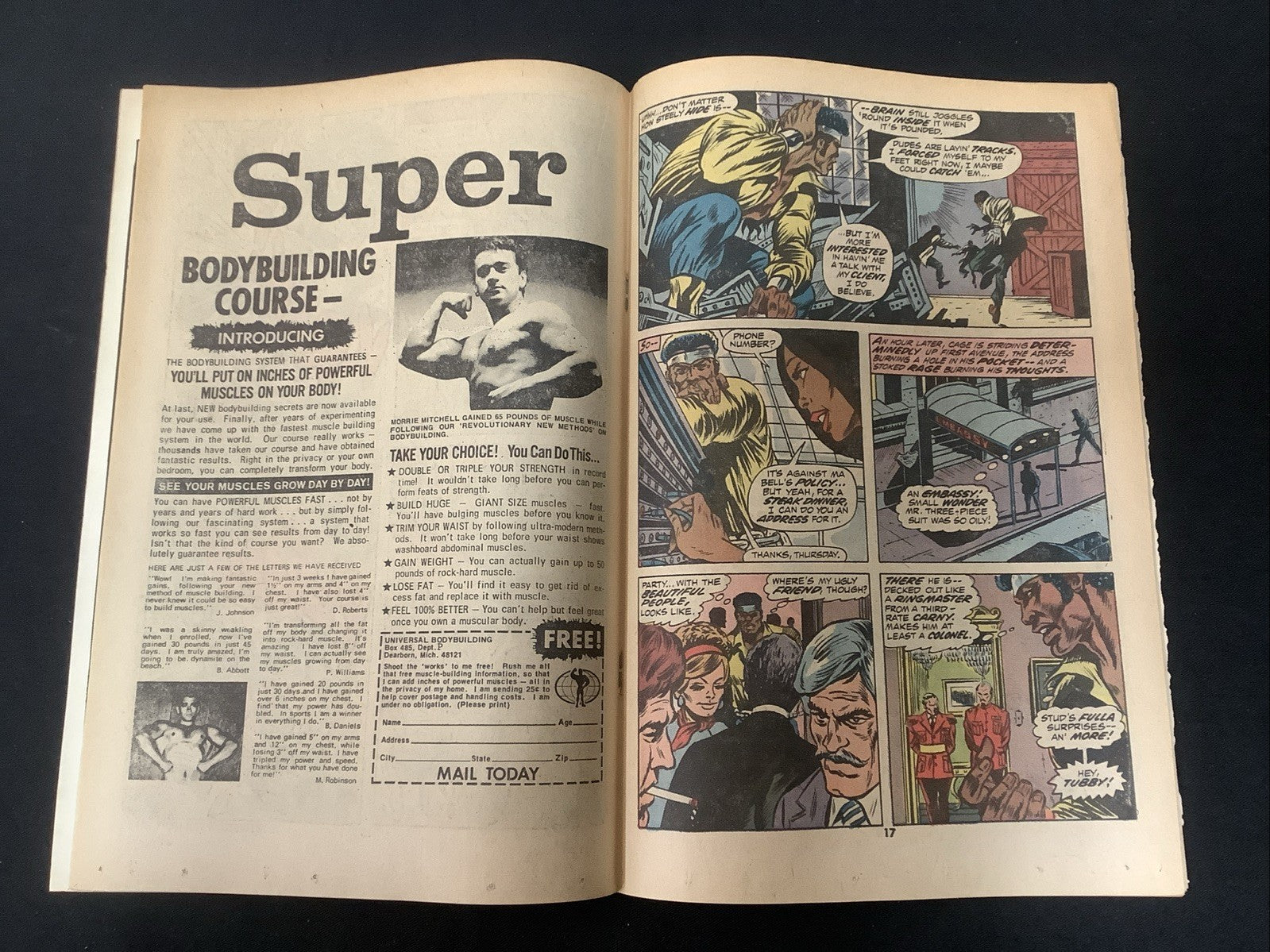 Hero For Hire #8 (Marvel Comics April 1973) F/VF (7.0) Vs Doctor Doom, Englehart