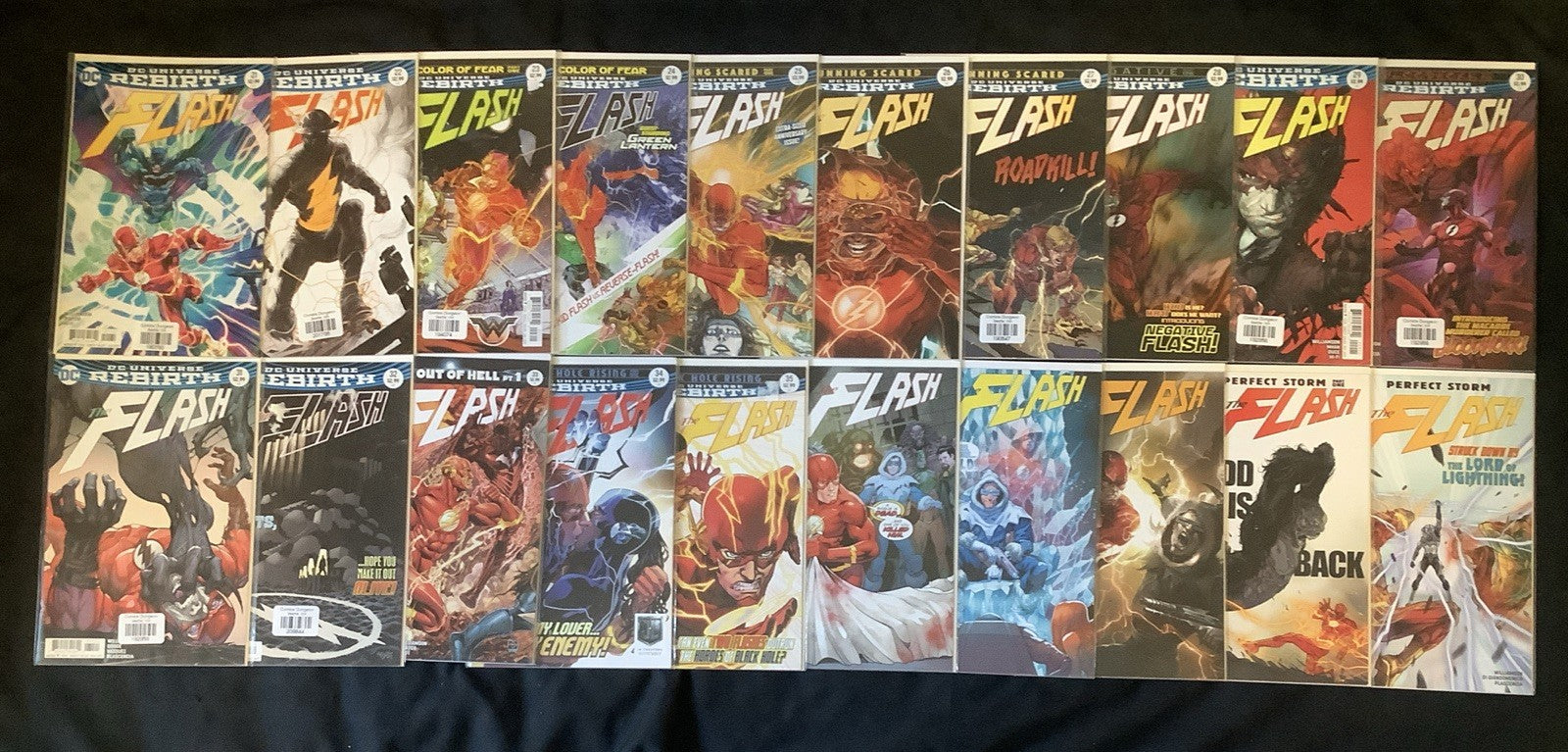 Flash #1-40 Comic Lot, DC Comics, Joshua Williamson, 1st App Avery Ho, Godspeed