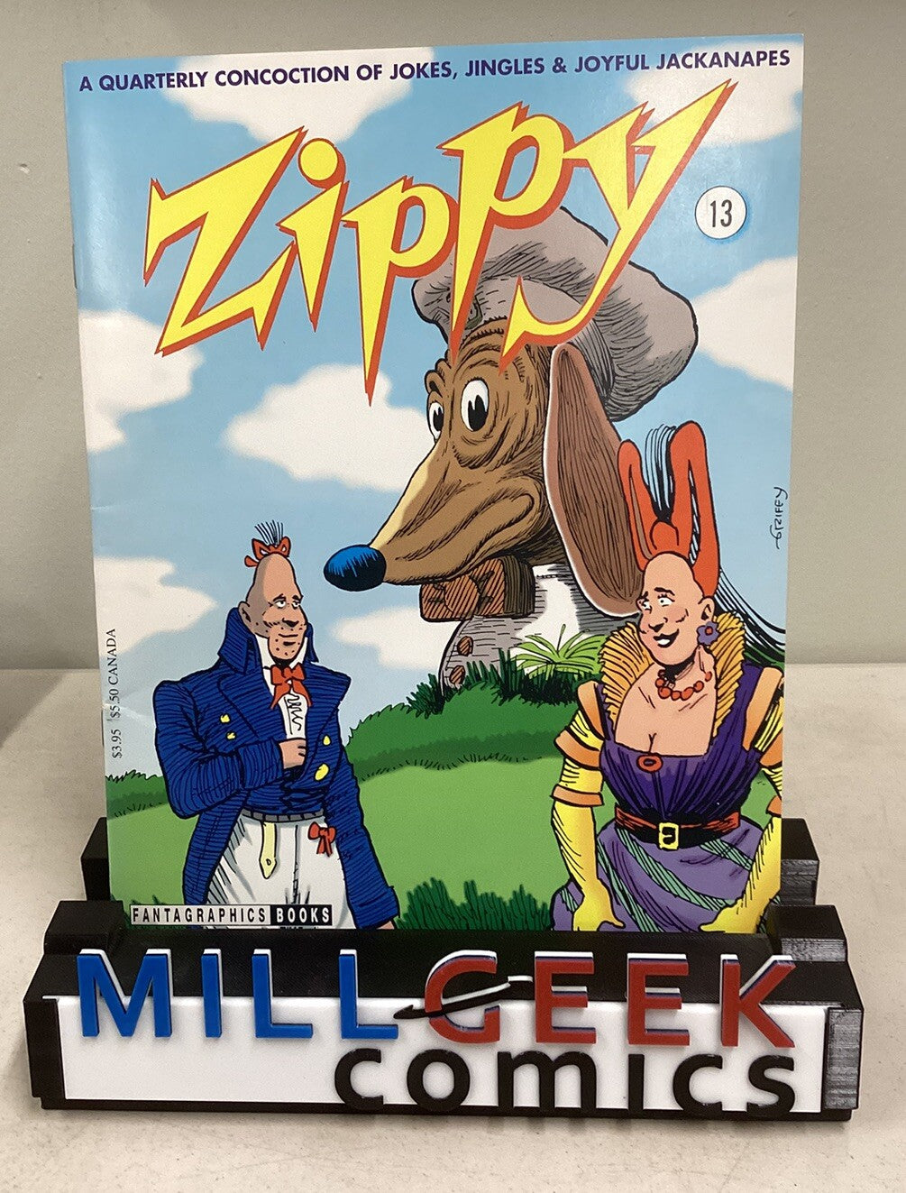 Zippy The Pinhead Quarterly Magazine #3, #13 & #16, Lot of 3