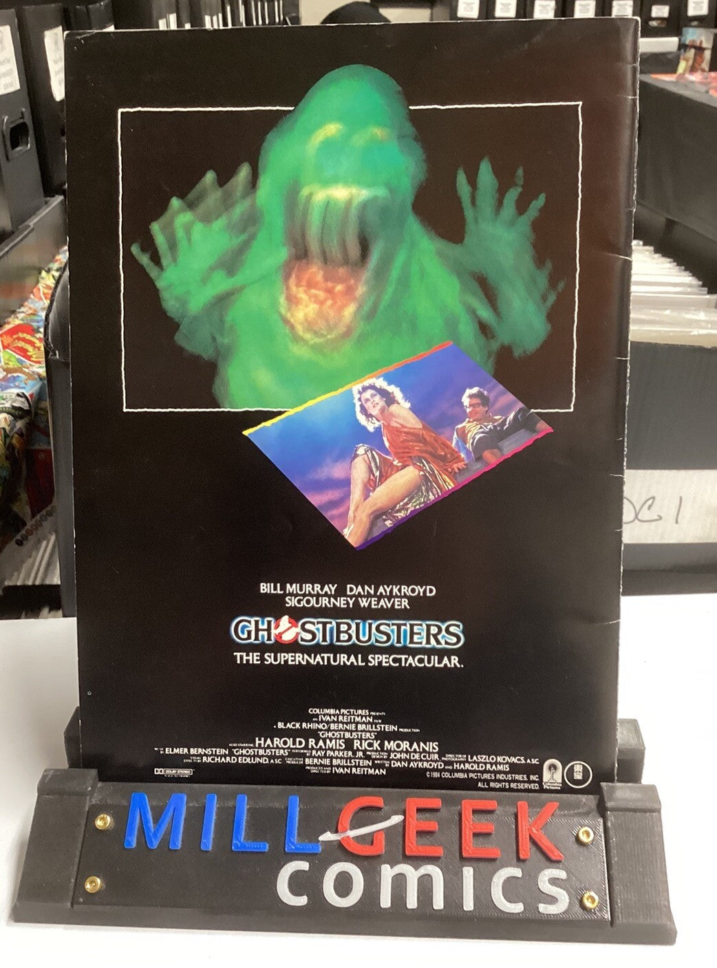 Ghostbusters (1984) Japanese movie program F/VF