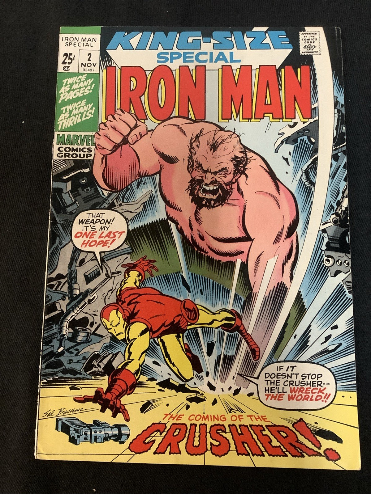 Iron Man Special #2 (Marvel Comics November 1971) VF (8.0) Stan Lee/Gene Colan