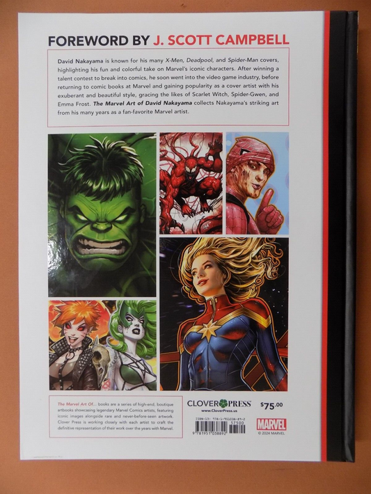 The Marvel Art of David Nakayama HC w/ Collectible Card