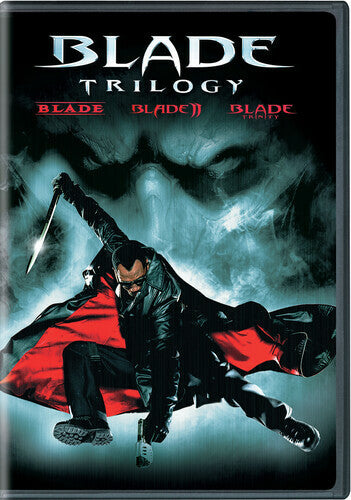 Blade Trilogy DVDs: Blade / Blade II / Blade Trinity-Wesley Snipes, Like New -PS