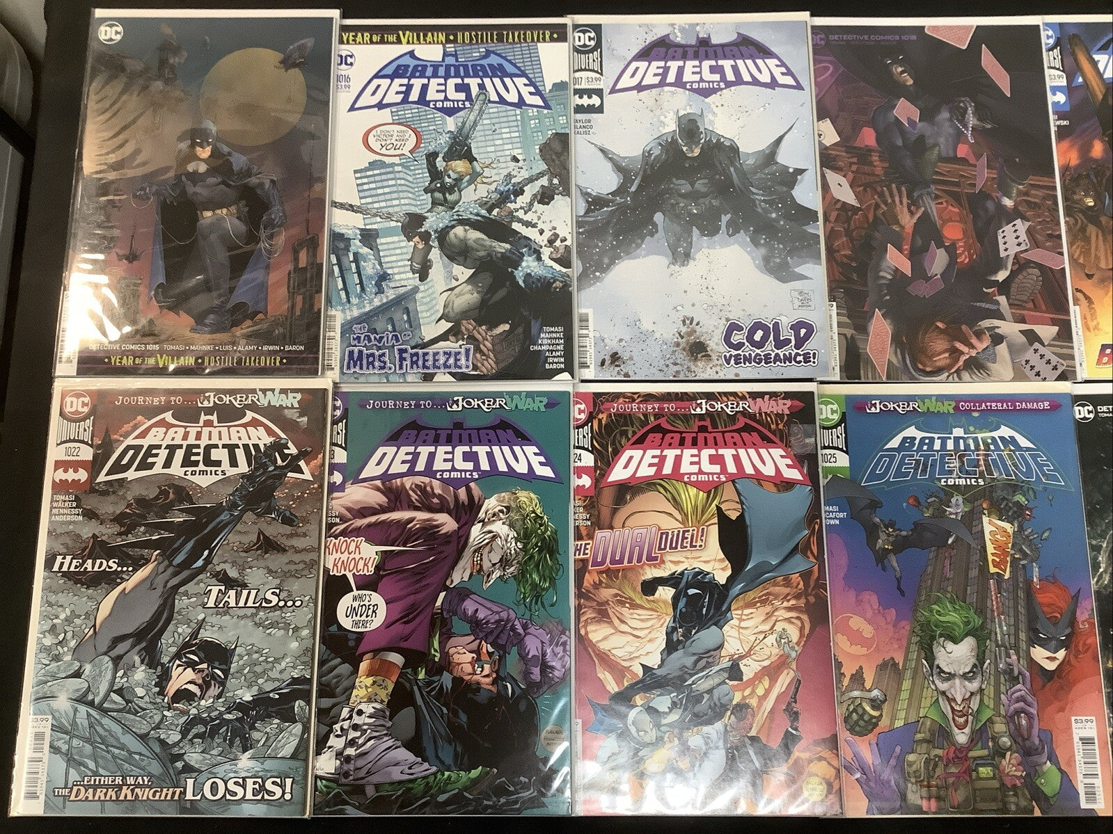 Detective Comics #967-1042 Comic Lot, DC, 1st Arkham Knight Main Continuity