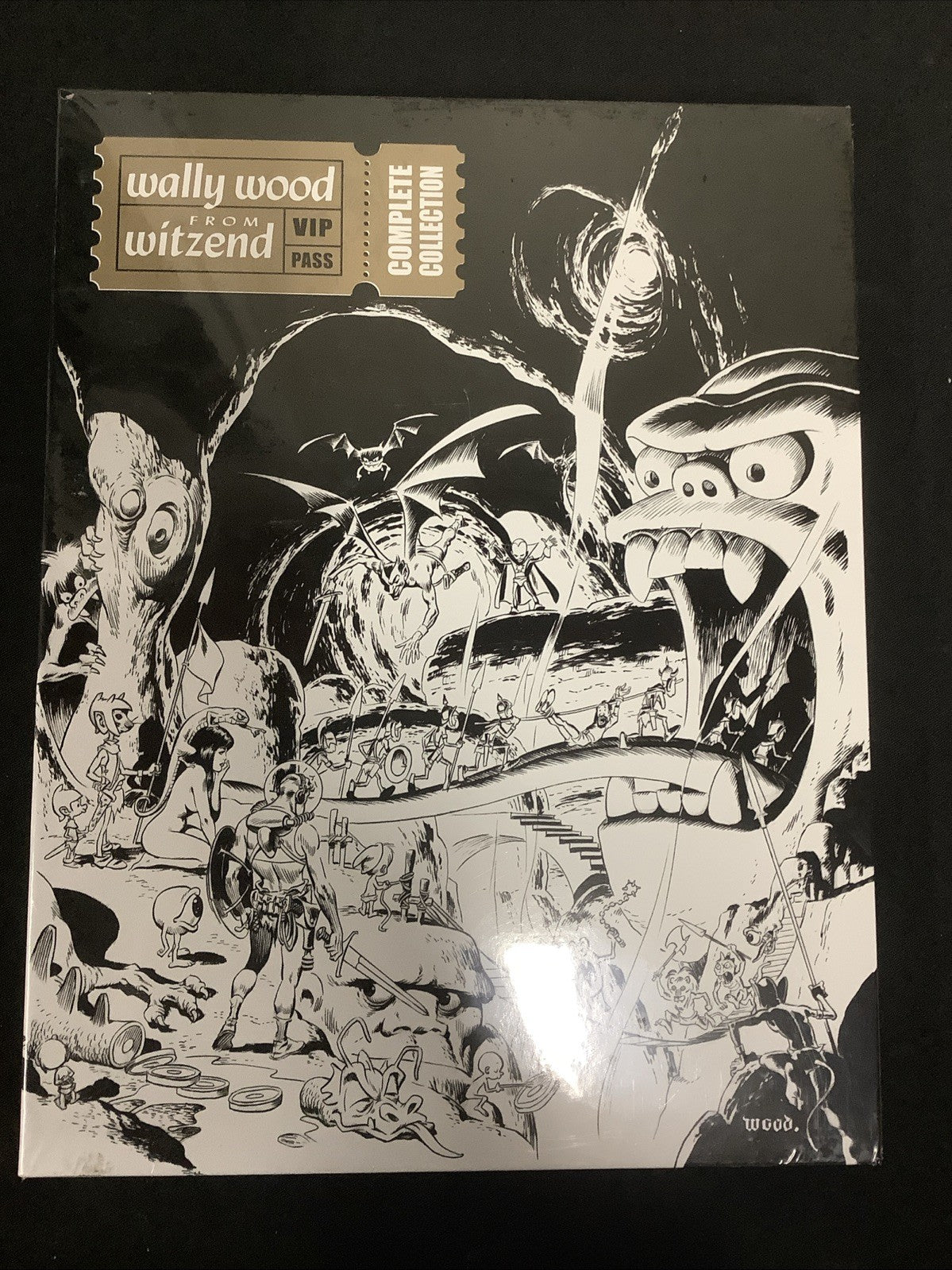 Wally Wood From Witzend VIP Pass Complete Collection 2024 Slipcase Hardcover NEW