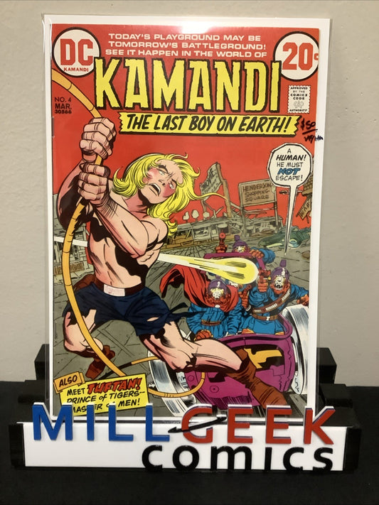 Kamandi, the Last Boy on Earth #4 (DC Comics March 1973) VF/NM (9.0) Jack Kirby