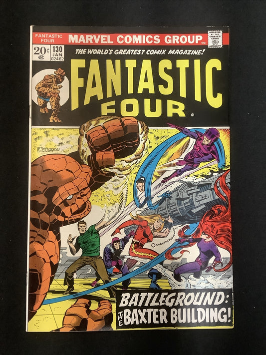 Fantastic Four #130 (1973) VF/NM (9.0) Roy Thomas/John Buscema, Sue Storm Quits