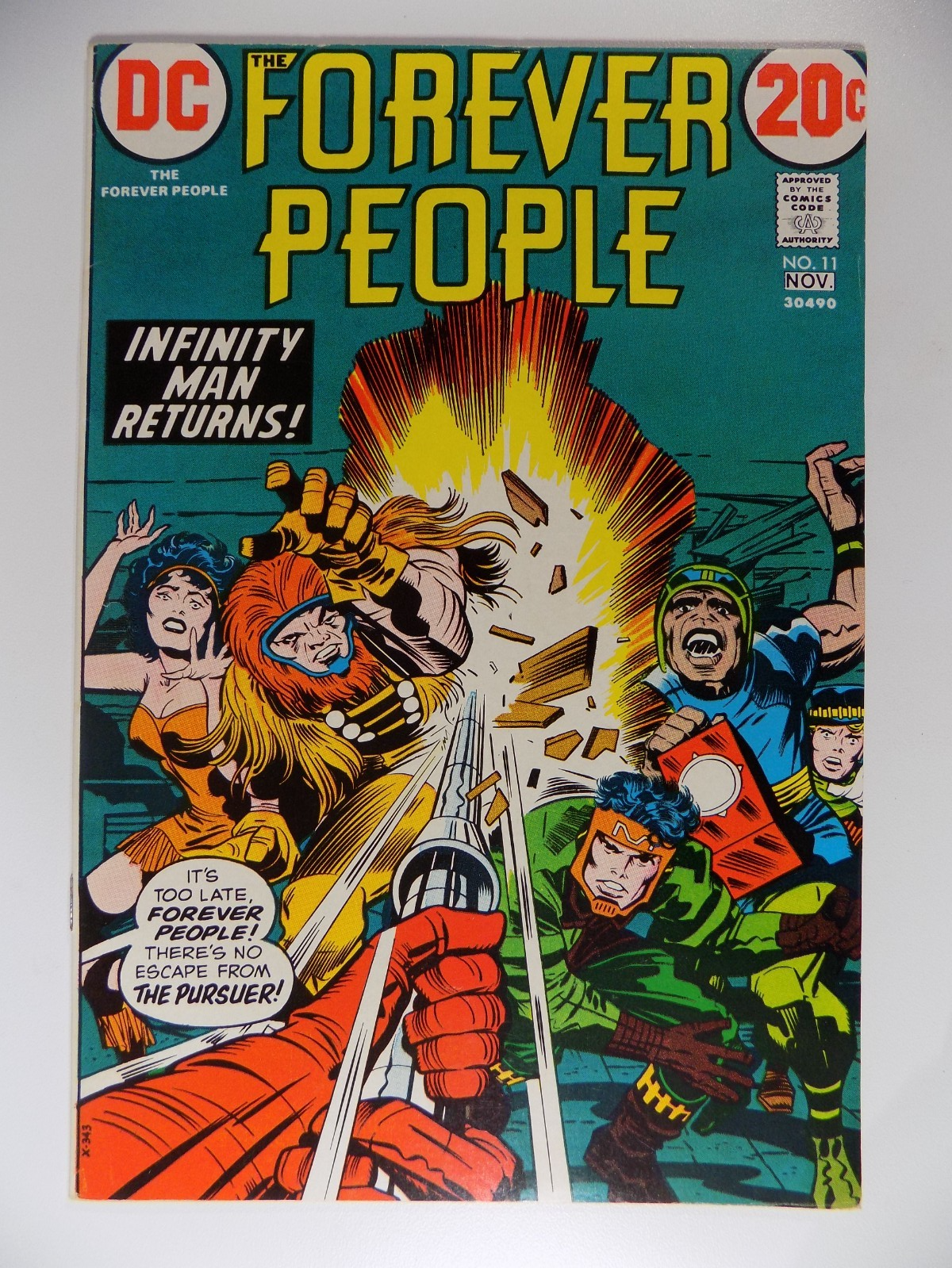 Forever People #11 DC Comic Very Fine- November 1972