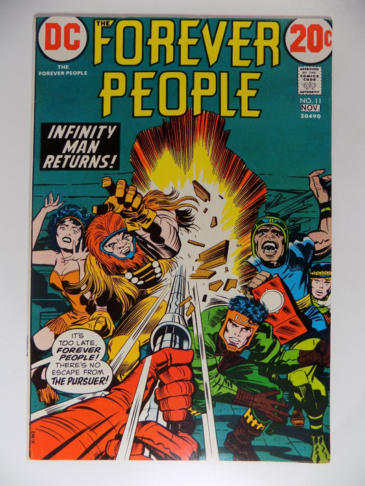 Forever People #11 DC Comic Very Fine- November 1972