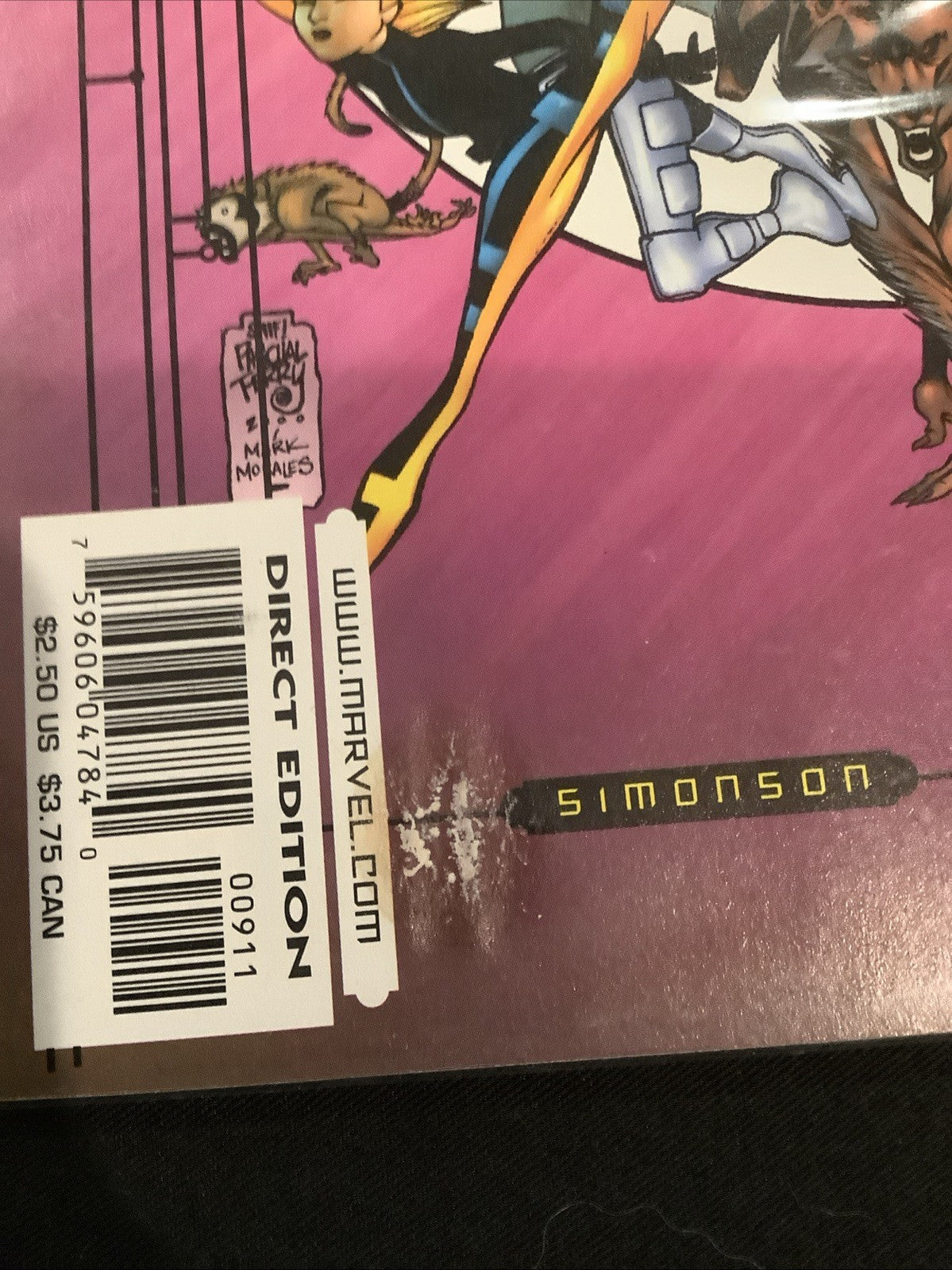 Warlock #1-9 + #2 Variant Complete Comic Series, Marvel, Small Water Stain #9