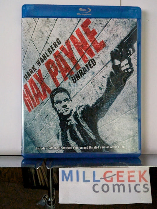 Max Payne: Unrated (Blu-ray 2008) Like New -JD