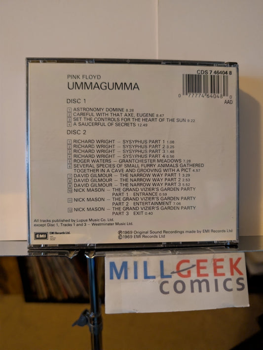 Pink Floyd - Ummagumma, EMI HARVEST CDS 7 46404 8 Like New RARE -JD