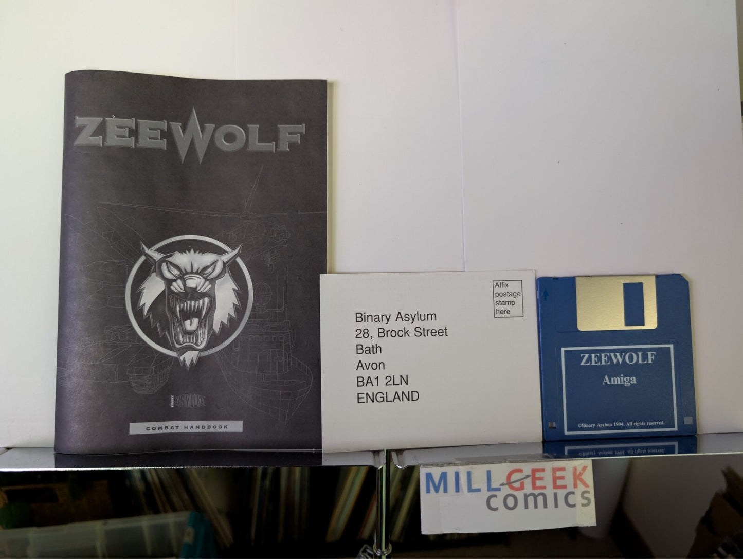 Zeewolf (Amiga 3.5") Complete Big Box with Disk -JD