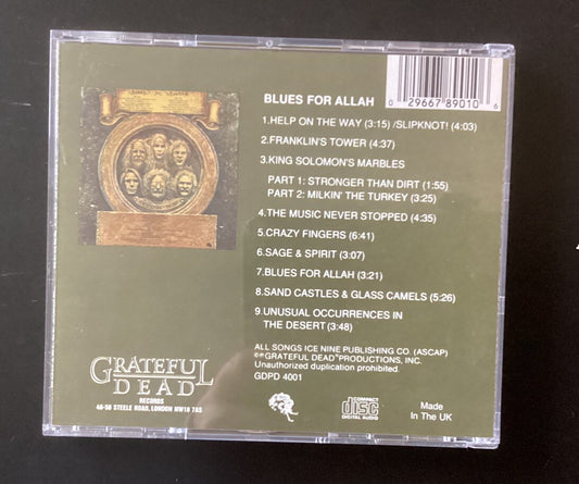Grateful Dead-Blues For Allah (Picture Disc,CD,UK Limited Ed, Like New) -JD