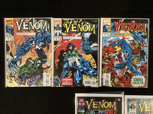 Venom Comic Bundle: See Pics And Description For Details, 9 Comics Total