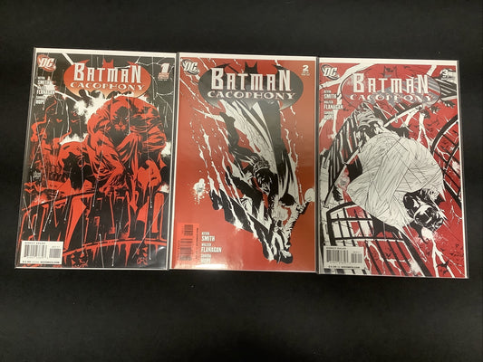 Batman Cacophony (2008) #1-3 Complete Comic Set, DC, Kevin Smith