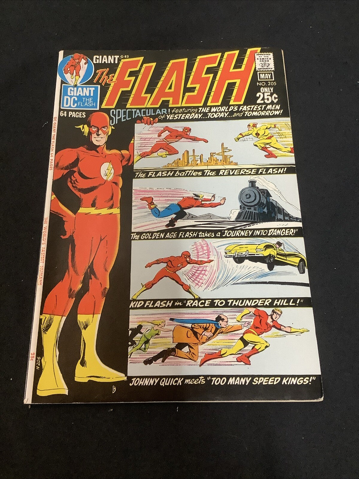 Flash #205 (1971) VF/NM (9.0) Carmine Infantino/Ramona Fradon, Professor Zoom