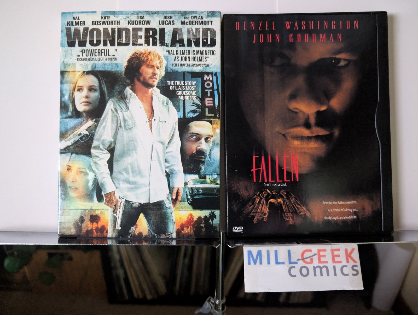 Wonderland / The Fallen, 2 Movie Collection (DVD) Like New -JD
