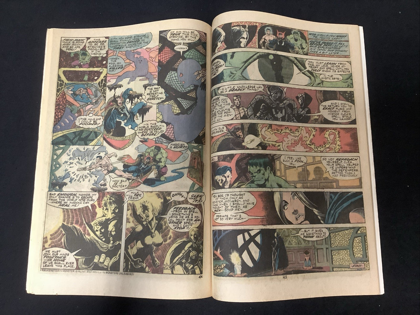 Giant-Size Defenders #1 (Marvel Comics July 1974) F+ (6.5) Petra Goldberg