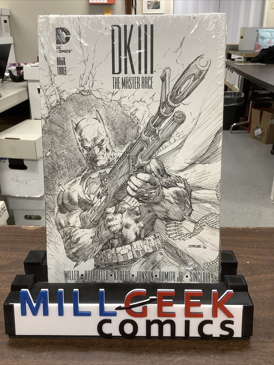 Dark Knight III The Master Race Book 3 Jim Lee Sketch Cover