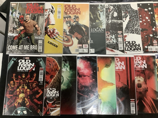 Old Man Logan #1-25 Comic Lot, Marvel, McKone/Cho/Dodson Incentive Variants