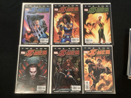 X-Men The End Comic Trilogy Complete, Marvel, Chris Claremont, 18 Comics Total
