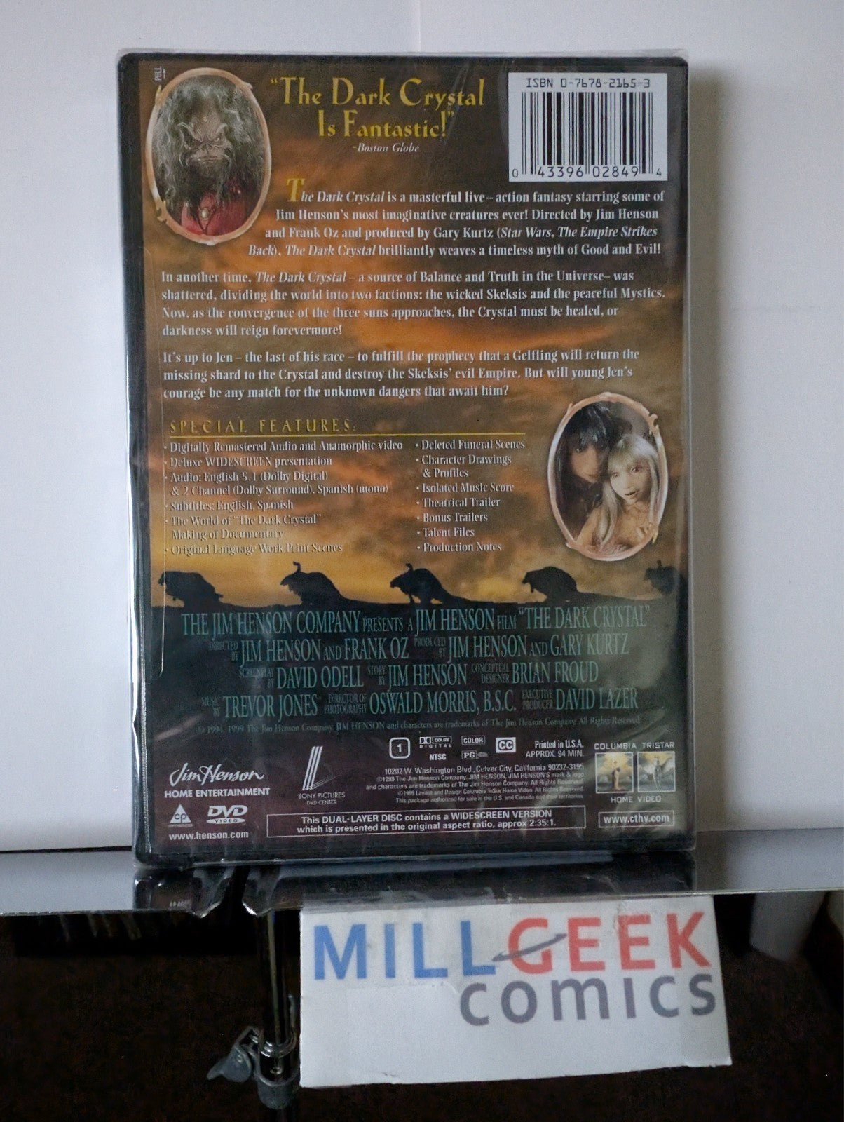 Oliver! / The Dark Crystal, 2 Movie Set (DVD) Like New -JD