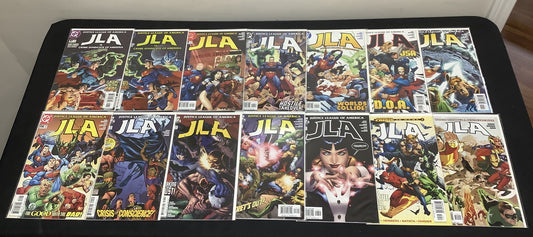 JLA #107-120 Comic Lot, DC, Geoff Johns, Vs. Crime Syndicate, Infinite Crisis