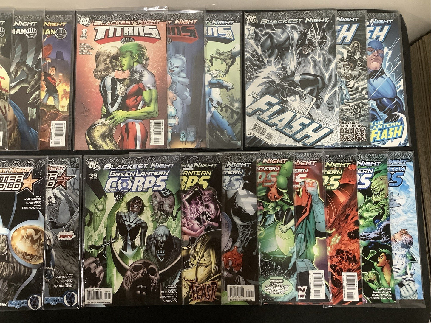 Blackest Night Comic Bundle: See Description And Photos, 46 Comics Total! DC