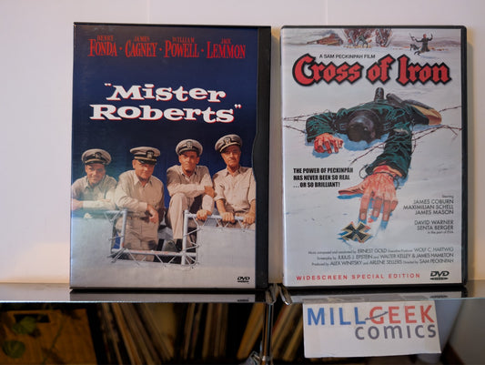 Mister Roberts / Cross of Iron, 2 Movie Set (DVD) Like New-JD