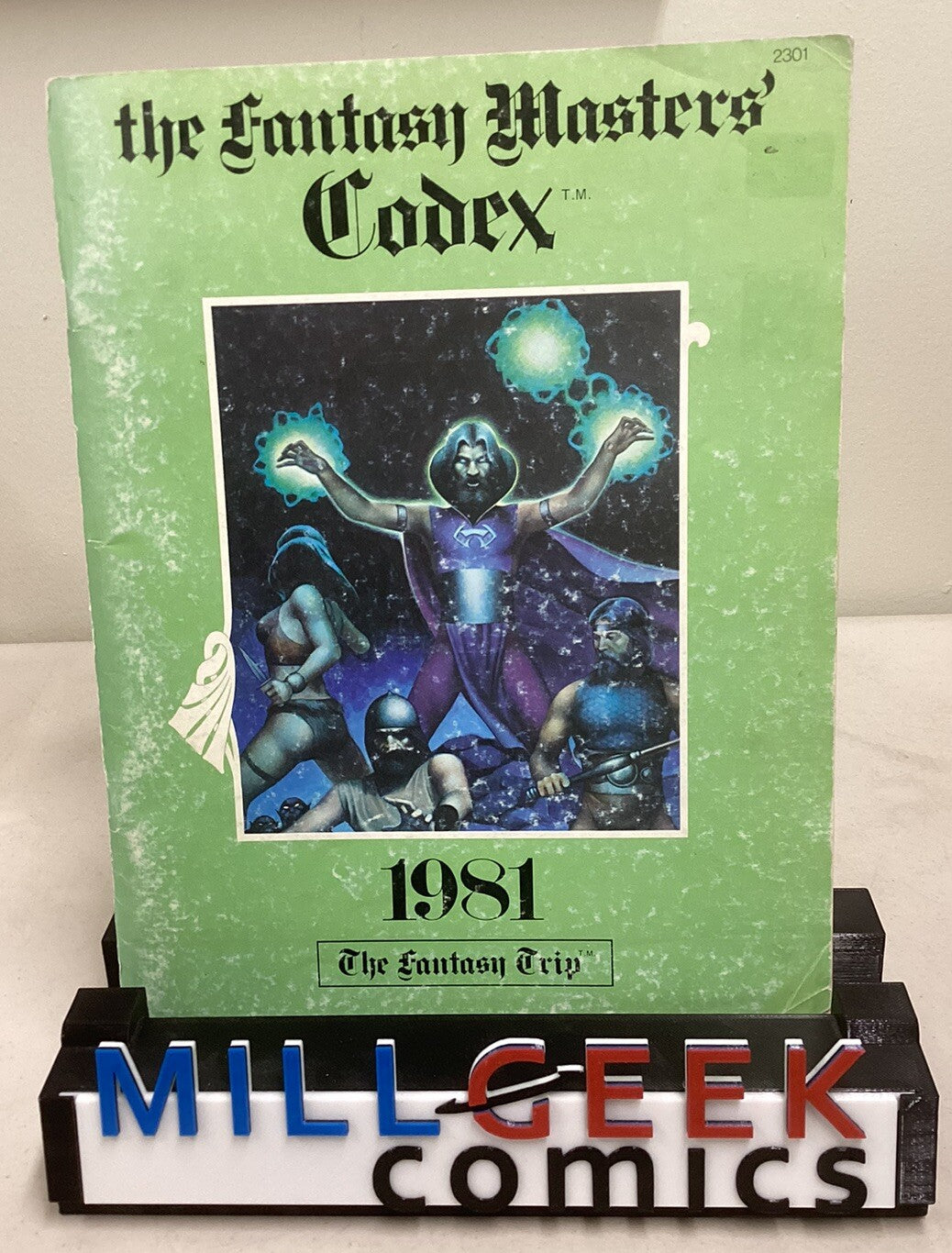 The Fantasy Masters Codex RPG Book Manual 1981 The Fantasy Trip 2301 Metagaming