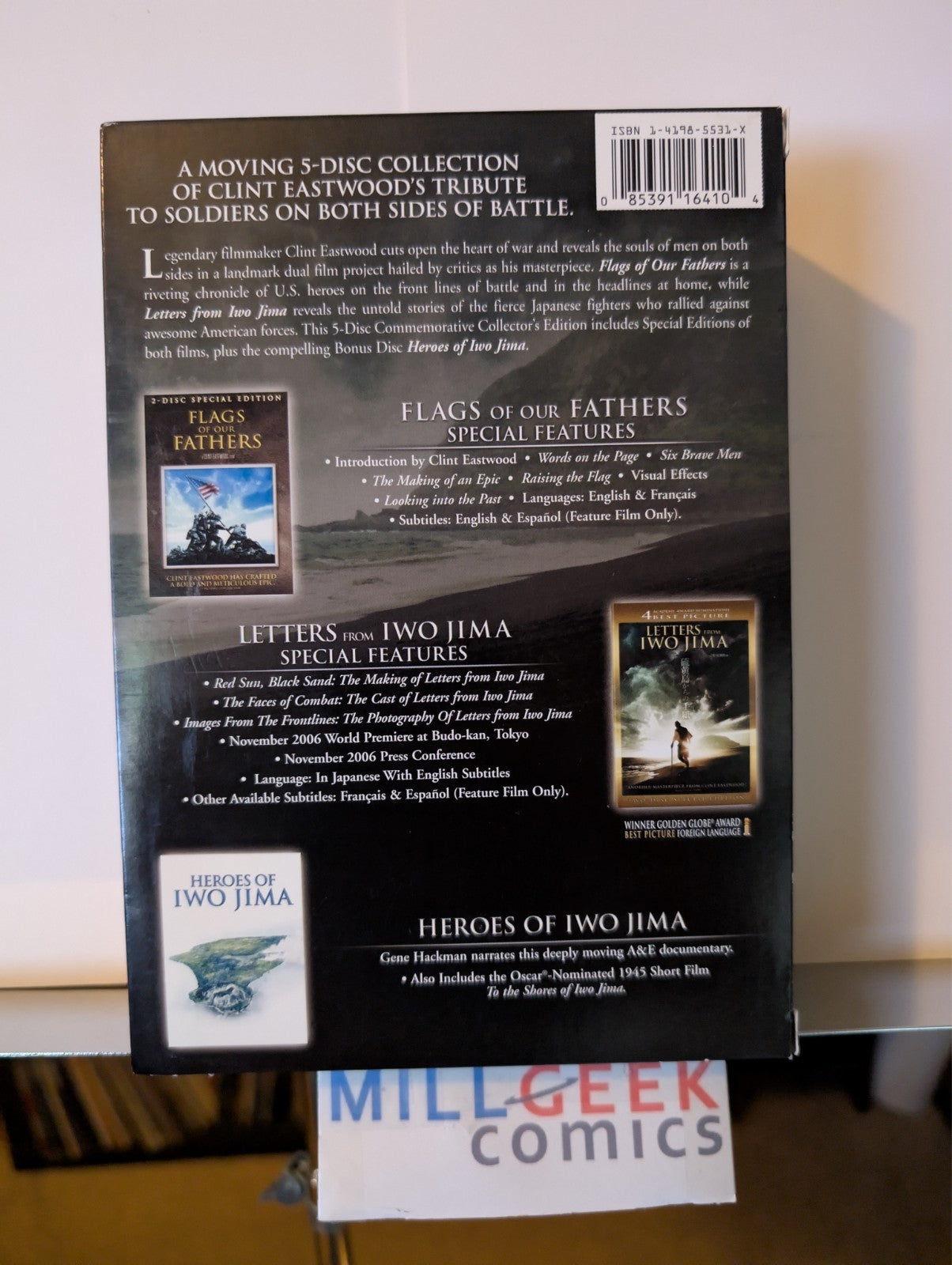 Flags of our Fathers / Letters from Iwo Jima, 2 Movie Set (DVD) Like New-JD