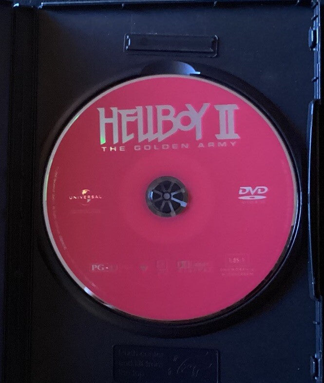 Hellboy / Hellboy II: The Golden Army - DVD, Like New -PS
