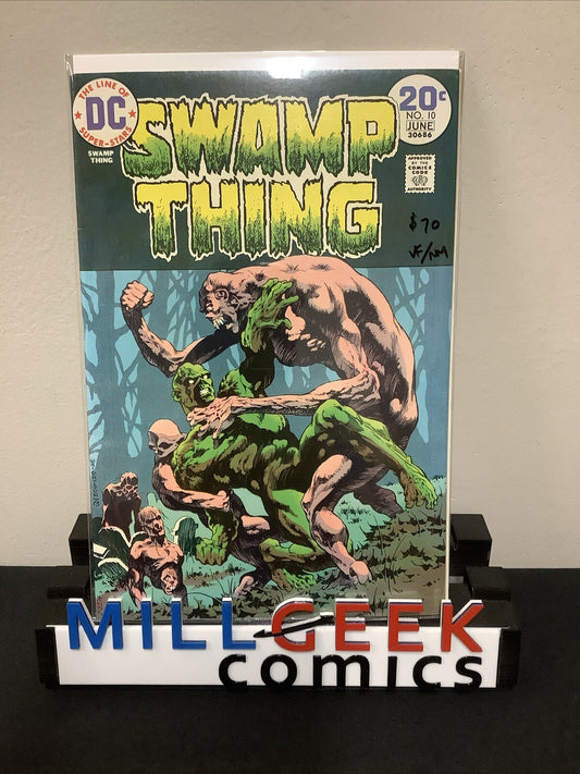 Swamp Thing #10 (1974) VF/NM (9.0) Len Wein/Bernie Wrightson, Last Wrightson