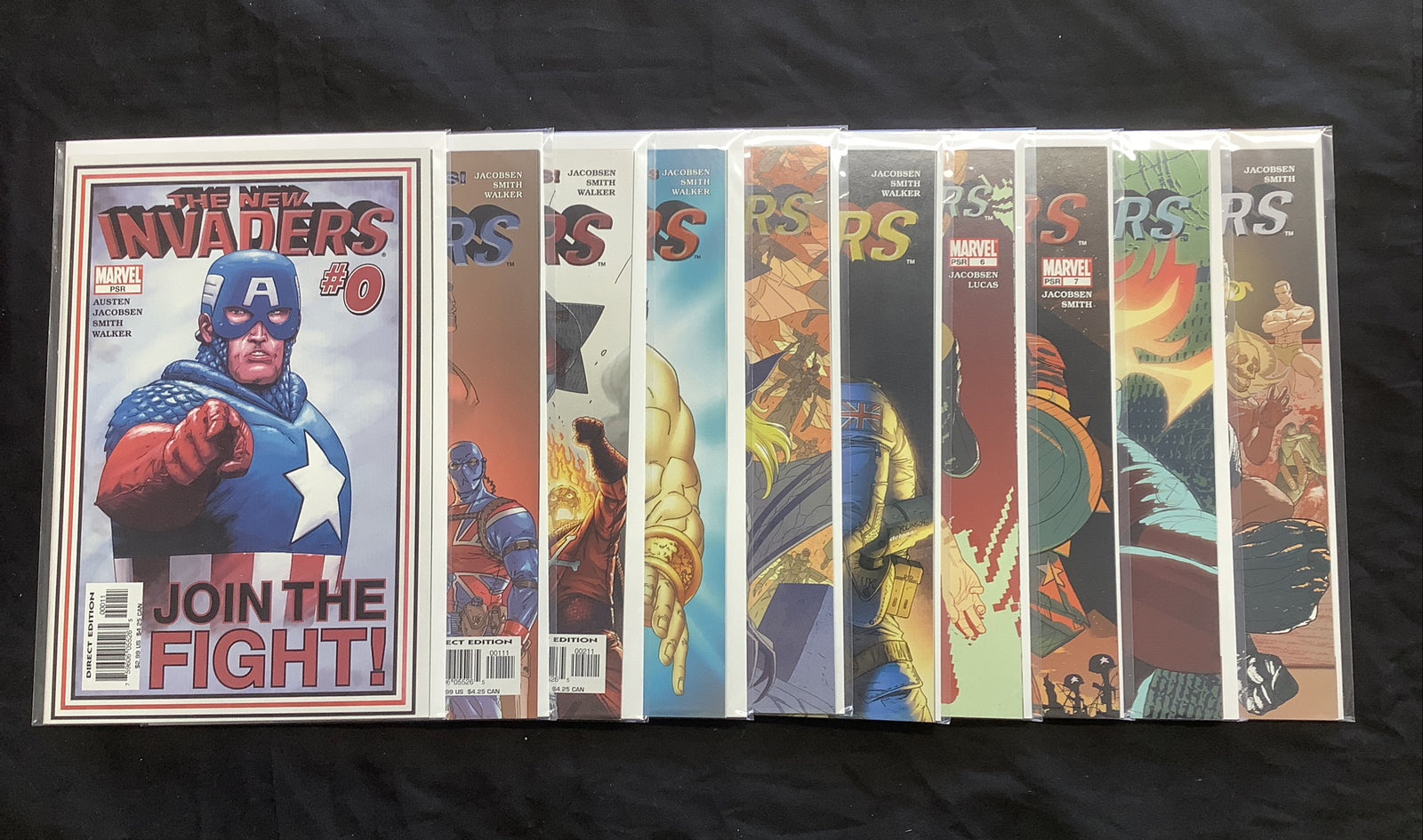 The New Invaders #0-9 - Complete Comic Series - Marvel -  Austen / Jacobsen