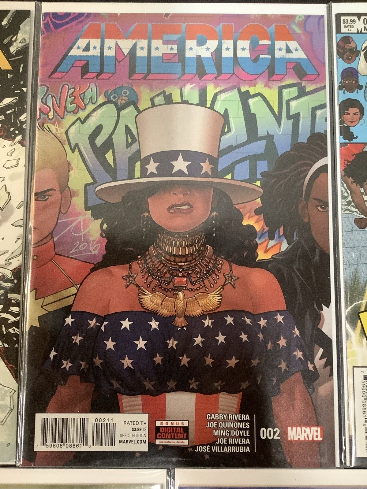 America #1-5 Comic Lot, Marvel, 1st America Chavez Solo, CTCCC Exclusive Cover