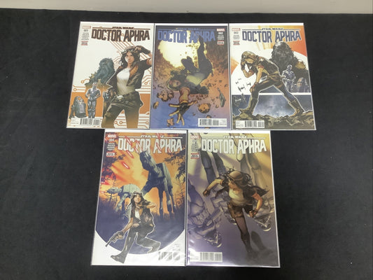 Doctor Aphra #1-5 Comic Lot, 1st Doctor Aphra Ongoing Title, 1st Magna Tolvan